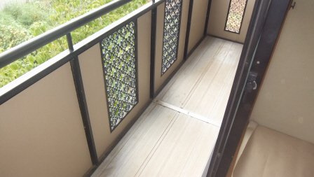 カサヴェールＡｓａｈｉのバルコニー|（写真は別号室です）