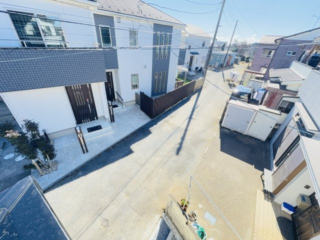 松戸市六実１丁目新築戸建【六実第二小学校：10分】の展望|バルコニーより南側眺望