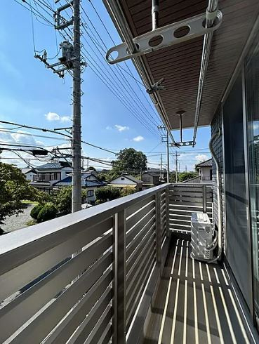 【中古】鶴ヶ島市新町4丁目築浅中古住宅のバルコニー|バルコニー付きです