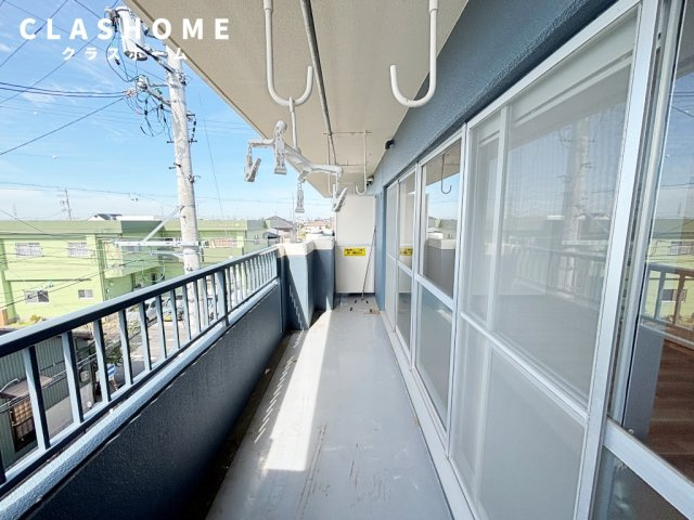 サントヴィラージュ　　刈谷市近郊の賃貸はクラスホーム刈谷店のバルコニー