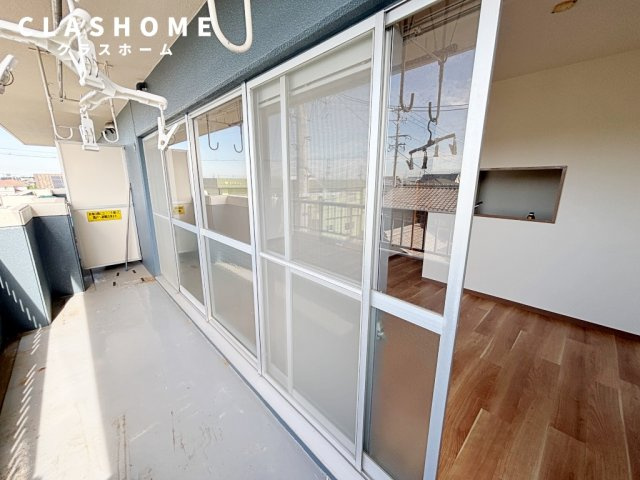 サントヴィラージュ　　刈谷市近郊の賃貸はクラスホーム刈谷店のバルコニー