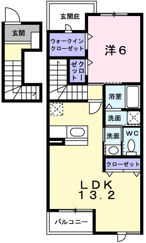 メゾン・オルタンシアⅡの間取り|※お部屋により仕様が異なる場合があります※