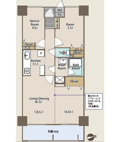【間取り】の画像