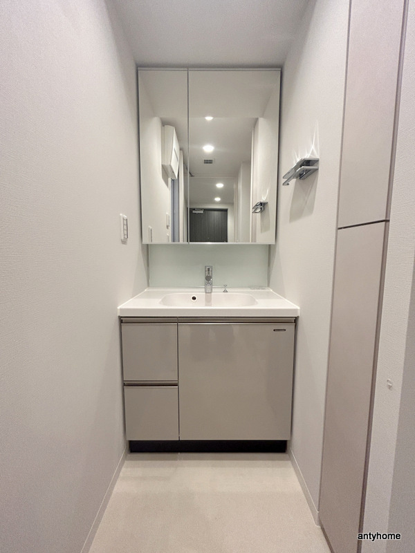 ルフォンプログレ堺筋本町タワーレジデンス　仲介手数料無料の洗面所