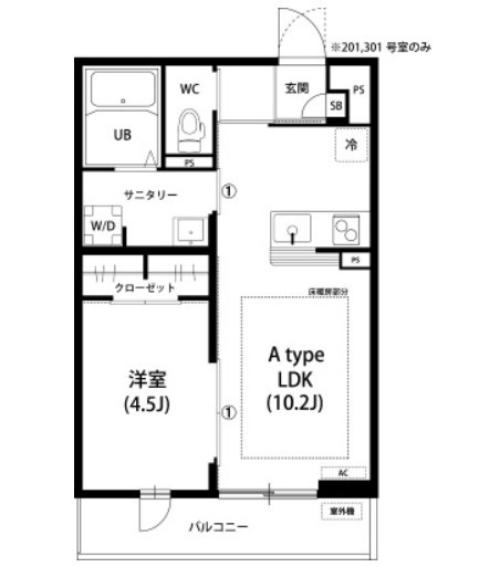 【間取り】 | リブリ・エルミタージュ