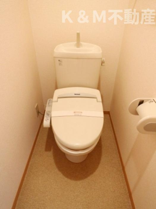 ヴィルヌープⅡのトイレ|トイレです
反転タイプ