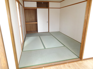【寝室】 | パルティールマンション | 和室６帖