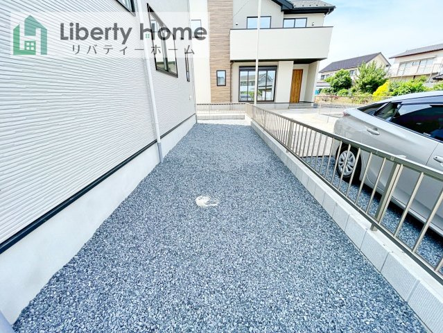 水戸市見川21期　新築戸建　2号棟の庭