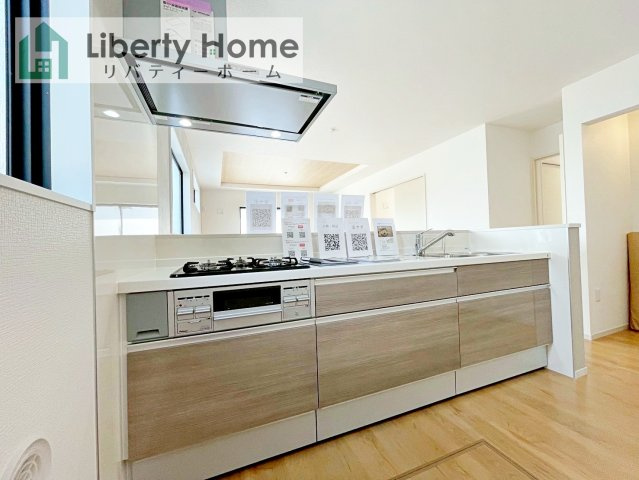 水戸市見川21期　新築戸建　2号棟のキッチン