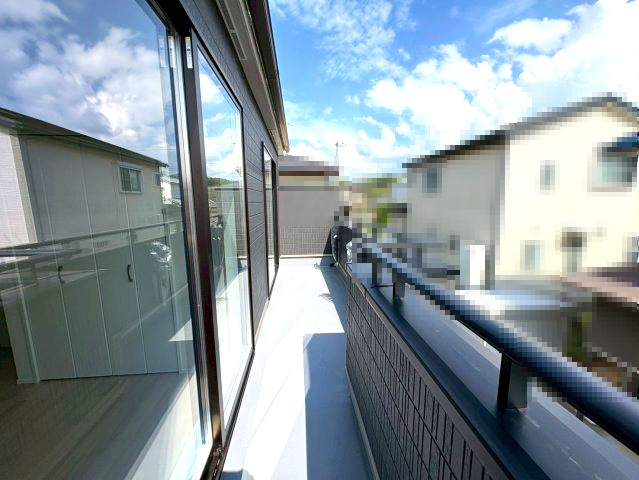 三木市志染町西自由が丘２丁目のバルコニー