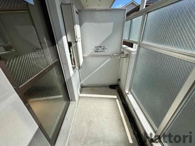 シャルム豊島のバルコニー