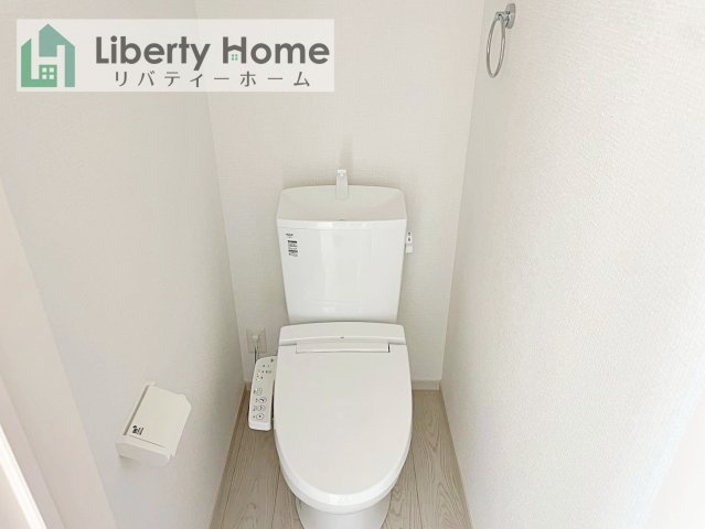 水戸市見川21期　新築戸建　3号棟のトイレ