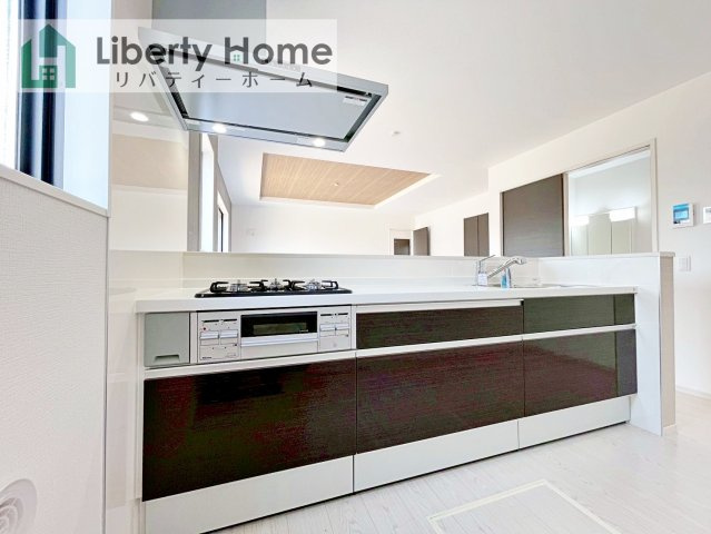 水戸市見川21期　新築戸建　3号棟のキッチン