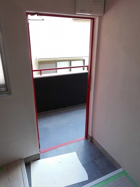 テラスレジデンスあさぎりの玄関