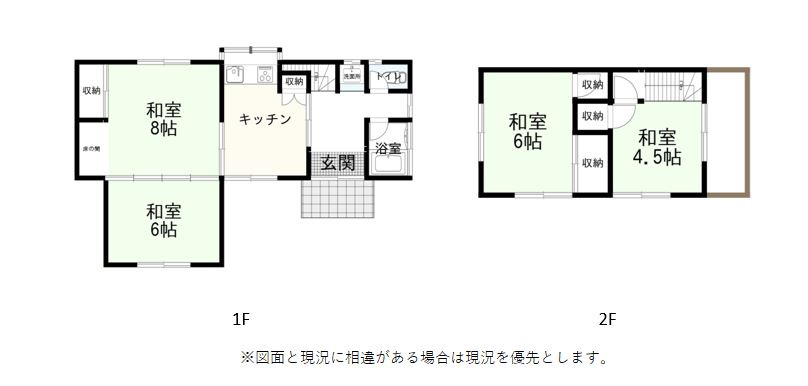 売中古戸建　静岡市区羽鳥6丁目の間取り|間取りです