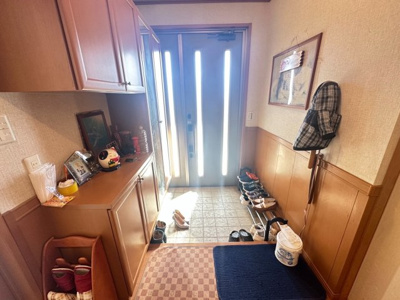 【玄関】 | 常陸大宮市上村田　軽量鉄骨造戸建