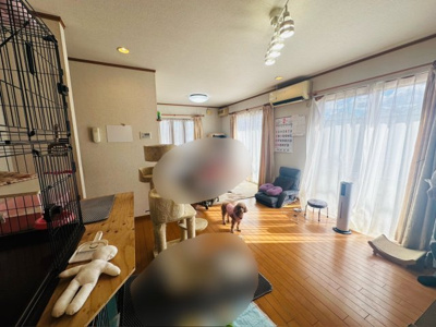 【居間・リビング】 | 常陸大宮市上村田　軽量鉄骨造戸建