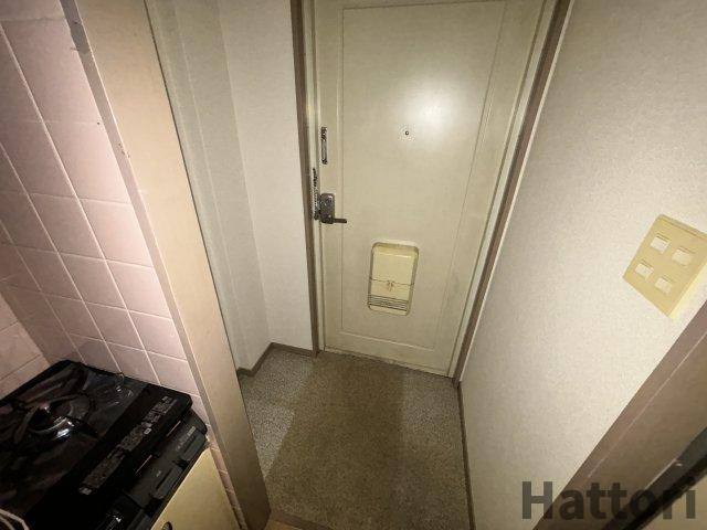 槻木ハイツの玄関