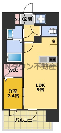 【間取り】 | CREST TAPP志賀本通 | 間取りです。