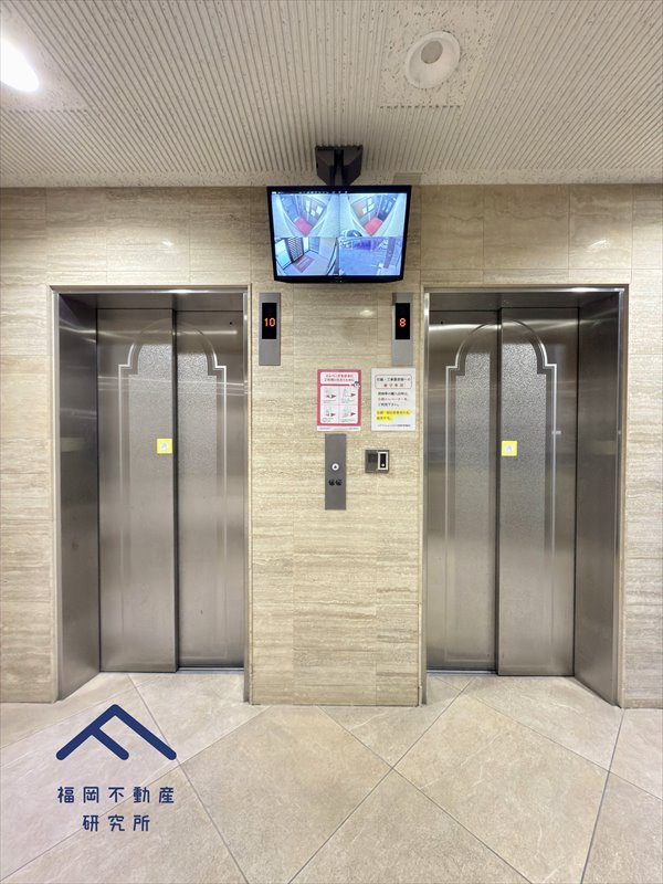コアマンションルネス空港東のその他共用部分|エレベーター２基