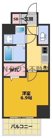 【間取り】 | CREST TAPP黒川 | 間取りです。
