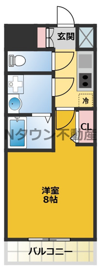 【間取り】 | プレサンス栄モード | 間取りです。