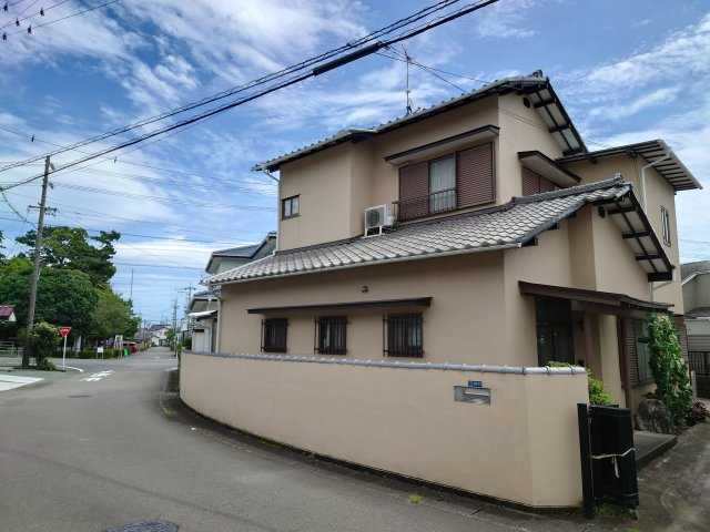売中古建　焼津市大村三丁目の外観|落ち着きのある和風住宅です！