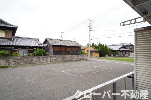 Kハイツの駐車場