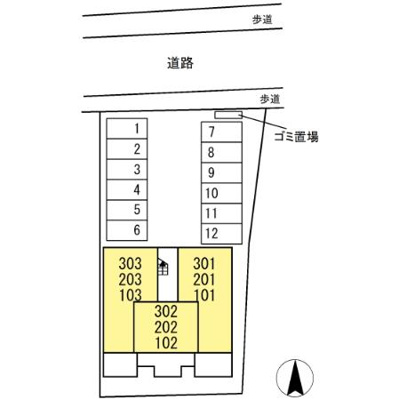 【区画図】 | ぺスタヴィラ首里