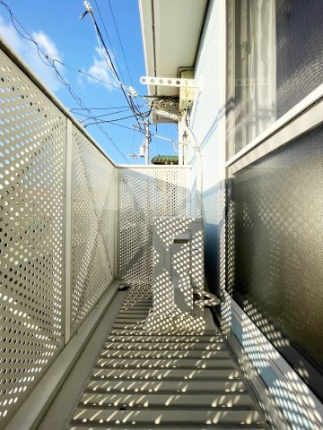 山城ＴＯＣのバルコニー