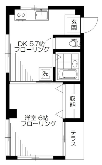 【間取り】 | 中野グリーンコート
