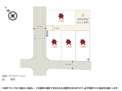 【玄関】 | 【吉羽第6期　現地外観】
※令和7年2月時点