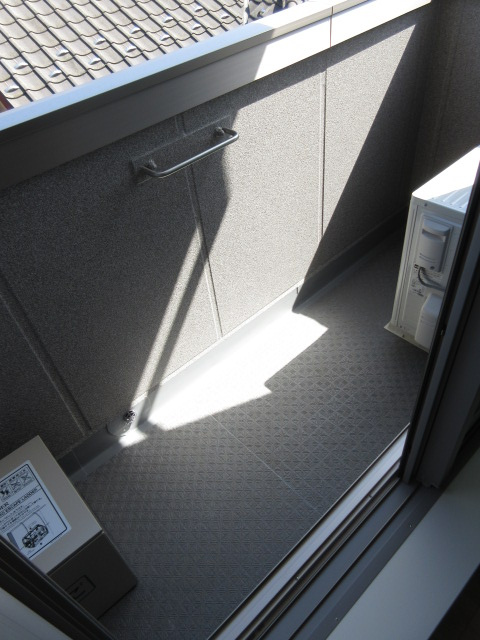 ロゼ・プランドールのバルコニー