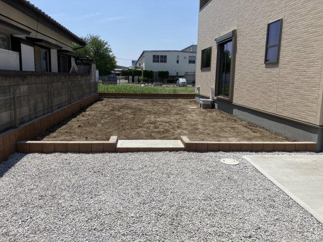 【庭】 | 藤岡市立石　新築１号棟