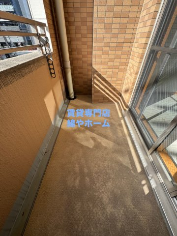 CITY　SPIRE難波WESTのバルコニー|落ち着いた時間を過ごせるバルコニーです