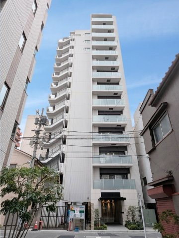 ルフォンリブレ蔵前の外観|ルフォンリブレ蔵前。しゅっとした洗練された外観