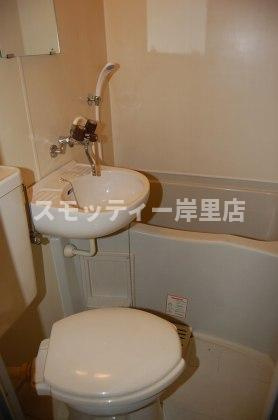大阪市阿倍野区阪南町４丁目の賃貸マンションの浴室