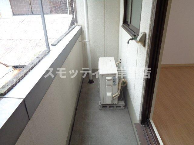 大阪市阿倍野区阪南町４丁目の賃貸マンションのバルコニー