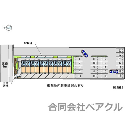 【区画図】 | レオパレスシェルクール