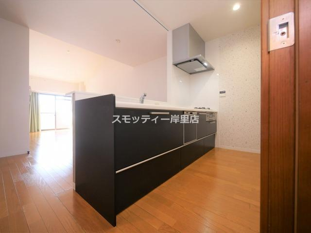 大阪市阿倍野区松崎町３丁目の賃貸マンションのキッチン