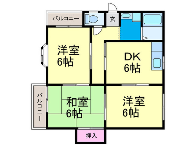 【間取り】 | 津之江ハウス