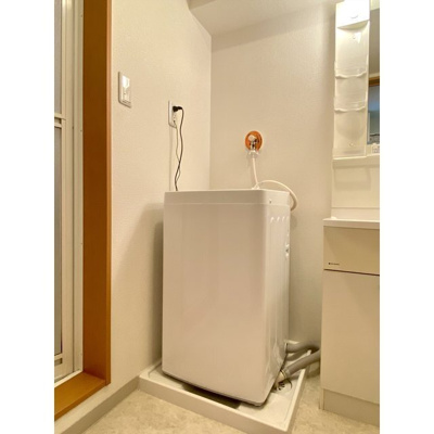 【洗面所】 | 洗濯機置き場／モデルルーム写真