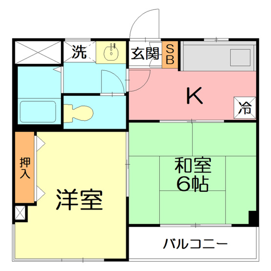 【間取り】 | アーレス平塚
