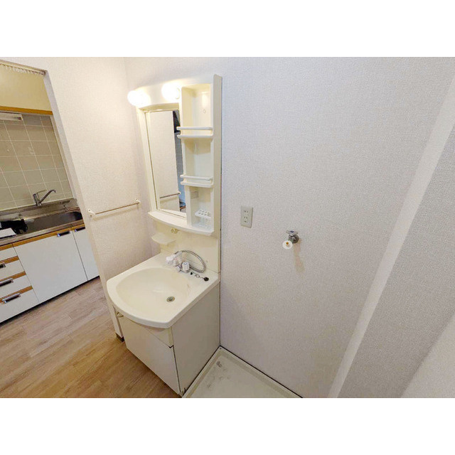 岐阜市日野東４丁目のアパートの洗面所