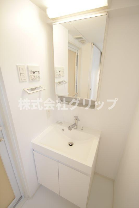 ZOOM川崎EASTの独立洗面台