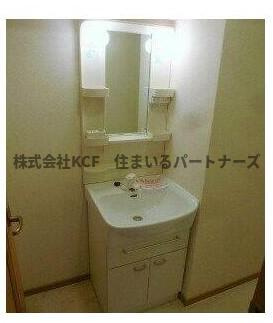 サウスヒルズの洗面所|ゆったりとスペースのある洗面所