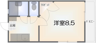 【間取り】 | コーポエスペランス