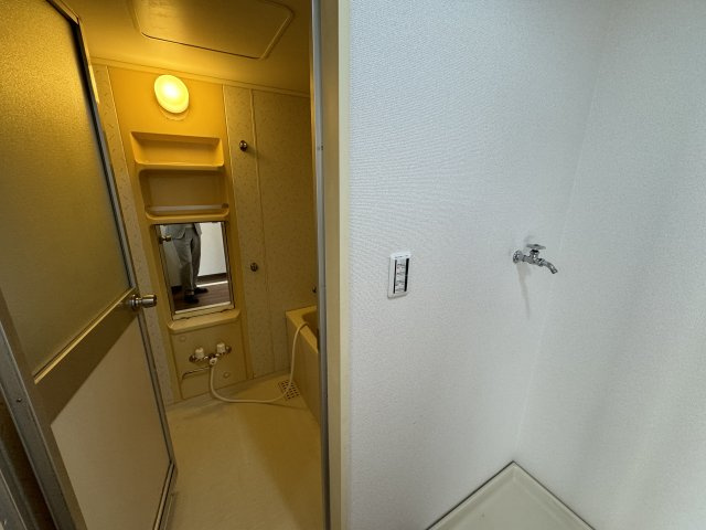 -三丁目不動産-　ダイアパレスビッグイウイング深谷　専用庭の浴室