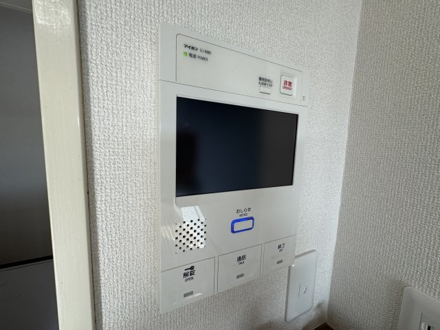 -三丁目不動産-　ダイアパレスビッグイウイング深谷　専用庭の防犯設備