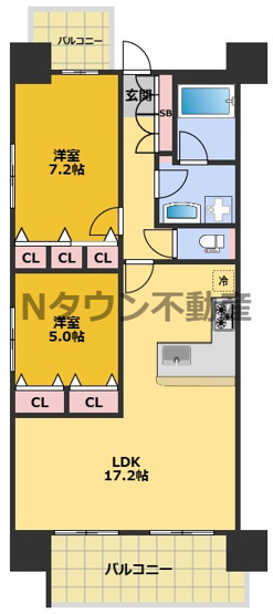 【間取り】 | プレサンス錦エボリューション | 間取りです。